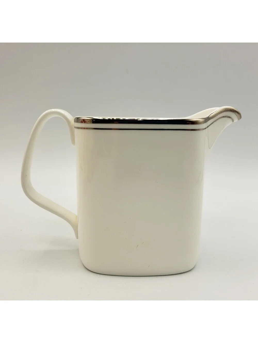 Vintage Royal Doulton Platinum Concord Creamer Replacement Bone China